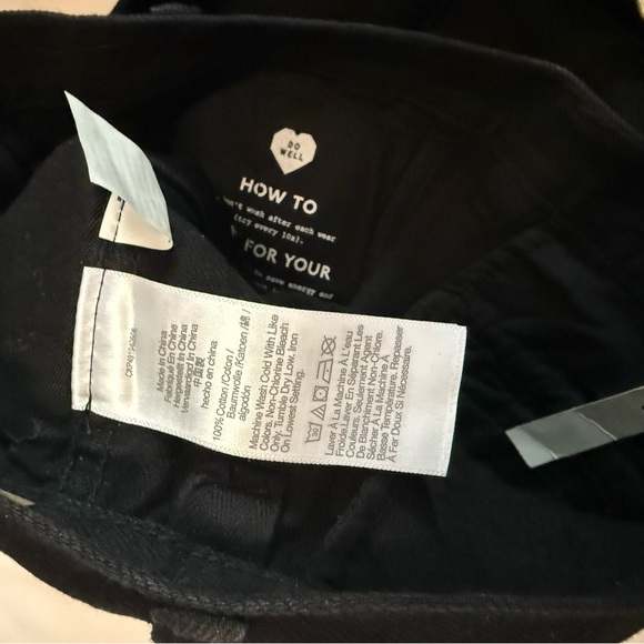 Madewell Black Wide-Leg Jeans - Picture 10 of 11